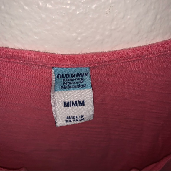 Old Navy Maternity (M) Pink Tank Top - Picture 5 of 5